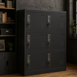 حمام مسطح من الفولاذ المقاوم للصدأ لخزانة أرشيف موظفي مكتب الأسنان لغرفة المعيشة بالمطبخ للملابس والأدوات - Product Image 3