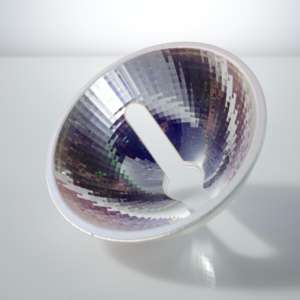 Cuenco <span class=keywords><strong>reflector</strong></span> <span class=keywords><strong>LED</strong></span> de aluminio con acabado de cáscara de naranja antideslumbrante personalizable para luces de inundación de bahía alta Reflectores de lentes <span class=keywords><strong>LED</strong></span> - Product Image 2