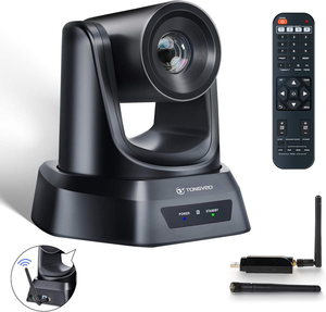 Système <span class=keywords><strong>de</strong></span> caméra PTZ flexible TONGVEO 1080P 60fps/4K avec zoom optique 3X et suivi automatique pour la vidéoconférence <span class=keywords><strong>en</strong></span> <span class=keywords><strong>ligne</strong></span> des églises - Product Image 1