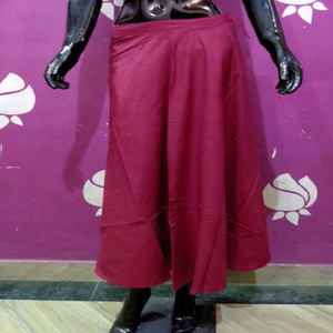 Faldas largas de algodón a cuadros de estilo indie folk para mujer, estampados y colores variados, para verano, exportador mayorista de la India - Product Image 1