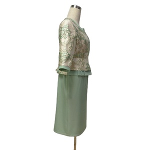 Robe crayon grande taille Afrique Kenya avec manteau imitation fourrure - Product Image 5