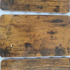 Estante de Almacenamiento Rectangular de MDF, Montado en Pared, Estilo Rústico, Fácil de Instalar, Origen Shandong, Bh 294, No Plegable - Product Image 3