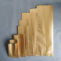 Sacs d'emballage pour café et thé, en PET/VMPET/PE métallisé argenté, imprimés sur mesure, refermables, à fond plat, type Doypack, vente en gros