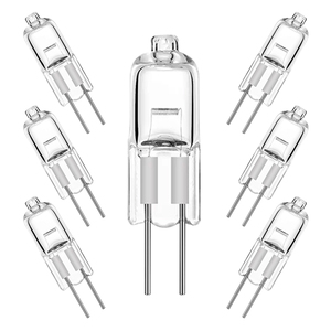 <span class=keywords><strong>Ampoule</strong></span> halogène <span class=keywords><strong>12V</strong></span> <span class=keywords><strong>20W</strong></span> <span class=keywords><strong>G4</strong></span> en verre transparent 2700K blanc chaud doux pour décorations et usage extérieur - Product Image 1