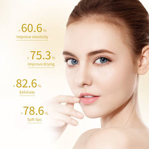 Gommage pour les lèvres au collagène, <span class=keywords><strong>masque</strong></span> pour les lèvres naturel, exfoliant, Turmeric, <span class=keywords><strong>miel</strong></span>, avec applicateur, marque privée, OEM - Product Image 2