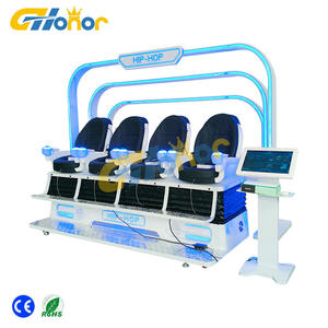 Máquina <span class=keywords><strong>de</strong></span> Juegos <span class=keywords><strong>de</strong></span> Realidad Virtual para Parque <span class=keywords><strong>de</strong></span> Atracciones, Máquina <span class=keywords><strong>de</strong></span> Simulación Virtual para 4 Personas en Oferta - Product Image 3