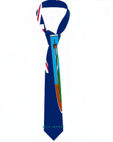 Cravate patriotique drapeau du Honduras, cravate quotidienne pour l'université, cravate de costume pour fête formelle, un cadeau idéal pour papa, grand-père ou mari