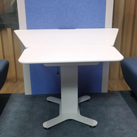 Cabine de bureau insonorisée portable de conception moderne pour 4 à 6 personnes, confidentialité professionnelle, négociation, mobilier de bureau personnalisable