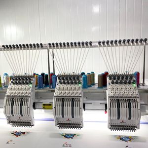 Máquina de Bordar Computarizada de Alta Resistencia PUFA, Directo de Fábrica, 4 Cabezales, Motor Patentado, 9/12/15 Agujas, 1000/1200 RPM - Product Image 3