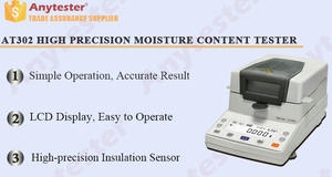 AT302D Serisi LCD Ekranlı Yüksek Hassasiyetli Nem İçeriği Ölçer - Product Image 6
