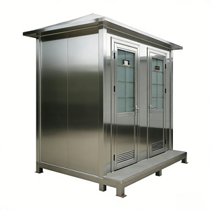 <span class=keywords><strong>Cabina</strong></span> de <span class=keywords><strong>Ducha</strong></span> y Baño Modular Móvil de Acero Inoxidable Personalizable para Grandes Proyectos de Construcción - Product Image 2