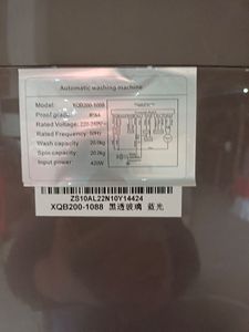 Machine à laver automatique tout-en-un anti-enroulement de 20kg avec laveuses à chargement <span class=keywords><strong>par</strong></span> <span class=keywords><strong>le</strong></span> haut Machines à laver domestiques et sèche-<span class=keywords><strong>linge</strong></span> - Product Image 6