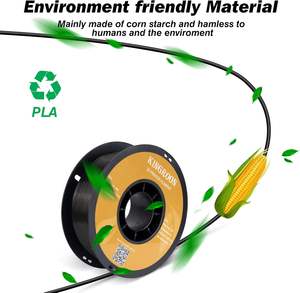 Filament <span class=keywords><strong>officiel</strong></span> KINGROON Premium Pla 1.75mm 1KG(2.2lbs) Précision dimensionnelle +/- 0.02mm Filament d'imprimante 3D EC0-Friendly - Product Image 5