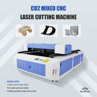 1530 CNC Laser Machine De Découpe Mixte Co2 Laser Cutter 150w 180w