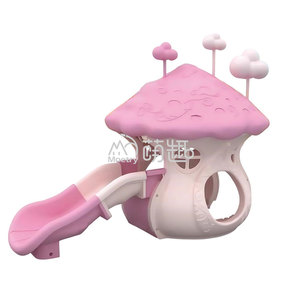 Moetry 2025 Casa de Juegos de Plástico con Forma de Hongo para Interiores/Exteriores, Atractivo Tema de Cuentos de Hadas, para Guarderías, Residenciales y Espacios Públicos - Product Image 3