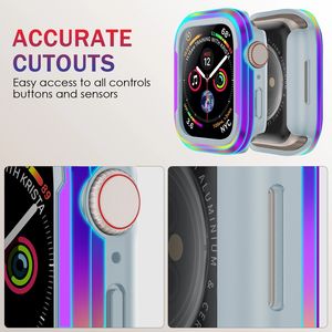 Boîtier de montre en <span class=keywords><strong>aluminium</strong></span> robuste pour <span class=keywords><strong>Apple</strong></span> <span class=keywords><strong>Watch</strong></span> 10 42mm 46mm 41mm 45mm Armure <span class=keywords><strong>Watch</strong></span> Cover Case pour IWatch <span class=keywords><strong>Series</strong></span> 10 Ultra Accessoires - Product Image 2