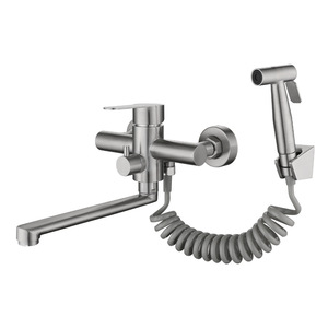 Настенный смеситель с 2 отверстиями для раковины - Product Image 3