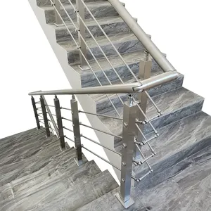 Cable Railing Stainless Steel Balustrade Balcony Railing Balcony Grill Design For House