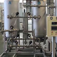 Compresseur d'air industriel à vis avec générateur d'azote PSA, machine à gaz personnalisée pureté 99,999 %, vente en gros