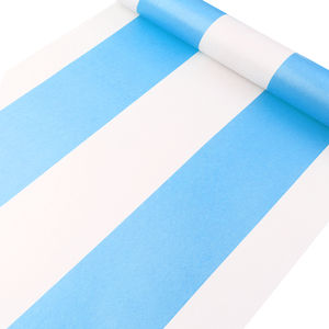 <span class=keywords><strong>Papier</strong></span> <span class=keywords><strong>peint</strong></span> adhésif à <span class=keywords><strong>larges</strong></span> <span class=keywords><strong>rayures</strong></span> rose bleu, tapisserie murale pour chambre d'enfants, salon - Product Image 3