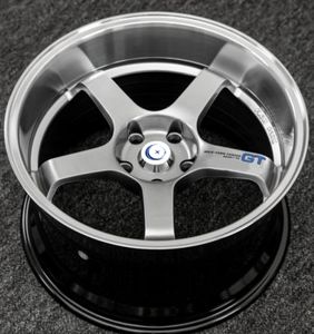 Grosir roda Aloi GT balap 15 16 17 18 inci 5 Ruji JDM Rims 4X100 5X100 5X114.3 roda pembentuk aliran bibir dalam - Product Image 3
