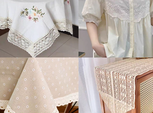 Sẵn Sàng Hàng Hóa 5Cm Cổ Phiếu Có Sẵn Handmade Đàn Hồi Mềm Mại Màu Trắng Mã Thanh Ren Cho Lưới Trẻ Em Của Quần Áo Quần Áo - Product Image 6