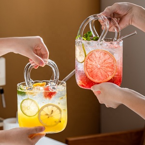 Petite pochette transparente créative en forme de verre à martini, sac à main en forme de verre à boisson aux fruits, verres à cocktail pour les cadeaux de fête à domicile - Product Image 4