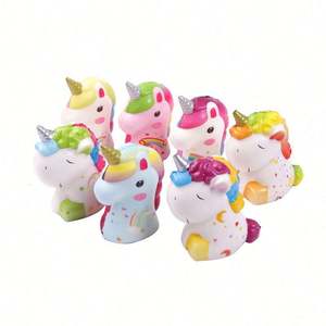 Nuevo Caballo Volador de Juguete, Unicornio de Peluche con Movimiento Lento de Resorte, Muñeco Realista de PU con Movimiento Lento de Resorte - Product Image 4