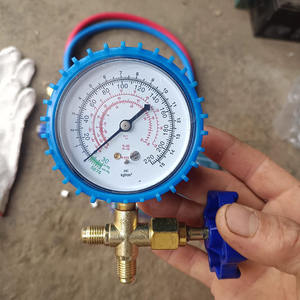 Ensemble de réfrigérant liquide pour climatisation, fluor, type neige, manomètre, vanne, raccords de tuyauterie, joint, ouvre-<span class=keywords><strong>bouteille</strong></span>, kit de remplissage R2 15 kg - Product Image 4