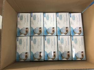 3 رقائق غير المنسوجة الجراحية قناع للوجه يستخدم مرة واحدة الطبية الأنف قناع - Product Image 5