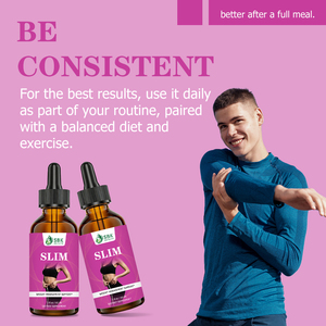 Factory Direct Slim Liquid Drops with Proprietary Blend Supports Healthy Appetite and Weight Management Support Liquid Drops - Product Image 3