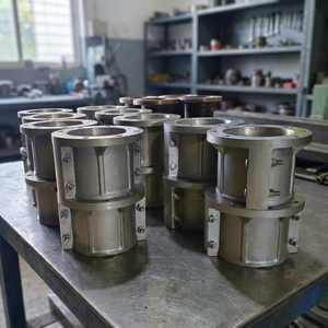 Flanged NBR <b>Rubber</b> <b>Hose</b> Coupling Industrial Pipe Connector Two-Layer Steel Wire Braided Reinforcement 12mm Wall Thickness <b>Rubber</b> - Product Image 1