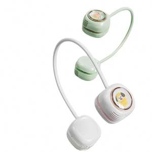Summer Smart Digital Display Foldable Sports Hanging <b>Neck</b> <b>Fan</b> Portable & Wearable Battery Air Cooling Usb Mini <b>Neck</b> <b>Fan</b> - Product Image 1
