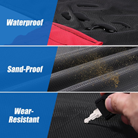 Tapis de plage pliable anti-sable et anti-humidité avec logo personnalisé, ultra compact, pour pique-nique en plein air, randonnée, camping, voyage