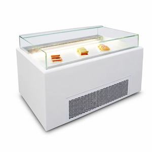 Vetrina Espositiva Commerciale per Sandwich Aperti con Riscaldatore Integrato da Banco - Product Image 1