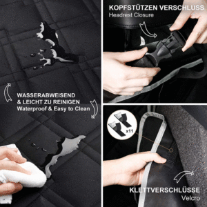 Hamac <span class=keywords><strong>pour</strong></span> animaux de compagnie fait par imperméable 600D Oxford tissu anti-dérapant support <span class=keywords><strong>chien</strong></span> Cargo Liner <span class=keywords><strong>coffre</strong></span> tapis de cargaison <span class=keywords><strong>pour</strong></span> <span class=keywords><strong>chien</strong></span> - Product Image 6