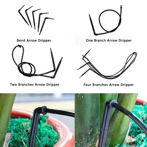 Drop Shipping <span class=keywords><strong>irrigazione</strong></span> <span class=keywords><strong>a</strong></span> <span class=keywords><strong>goccia</strong></span> 4 rami freccia gocciolatore con tubo e gocciolatore PC - Product Image 6