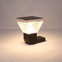 Applique murale classique led pour le jardin, à énergie solaire, luminaire d'extérieur
