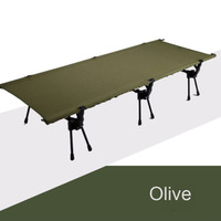 Lit pliant inclinable portable en aluminium léger de haute qualité, moderne, pour hôpital et extérieur, personnalisable en gros
