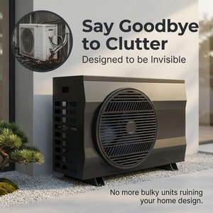 Pompa di Calore Mini DC Inverter R32 da 10KW 15KW 20KW 30KW per Riscaldamento <span class=keywords><strong>Acqua</strong></span> <span class=keywords><strong>Piscina</strong></span> - Product Image 2