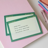 Bloc-notes promotionnel pour liste de tâches - Bloc-notes personnalisé à feuilles détachables pour journal et planification au bureau