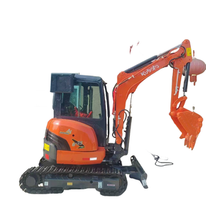 Excellent état Japon kubota u35 mini pelle d'occasion 3 tonnes EPA certificat CE pelle domestique d'occasion en stock - Product Image 1