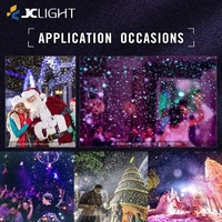 Machine à neige artificielle puissante Jc Light 3000W avec fil/contrôle à distance pour les fêtes de Noël, effets de scène, AC110-220V