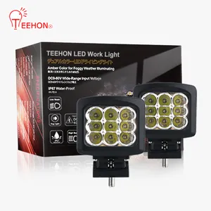 Teehon-Luz led de trabajo de alta potencia para remolque, camión, UTV,ATV, 12v, 24v, 90w, 6000k, 5,3 pulgadas