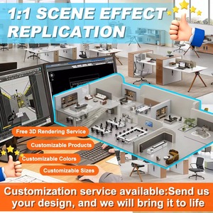 Set di Divani Letto Modulari di Grado Commerciale Moderno, Tessuto Ecologico Resistente alle Macchie, per Casa, Ufficio e Sala <span class=keywords><strong>d</strong></span>'<span class=keywords><strong>Attesa</strong></span> - Product Image 6