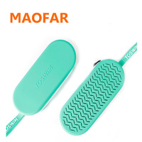Étui de protection pour lunettes de natation en silicone imperméable Maofar, étui de protection pour lunettes noir, emballage personnalisé pour lunettes de mode