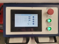 Machine de soudage au laser à fibre portative 1500W, mini soudeuse au laser pour métal