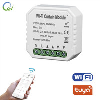 Domotic – contrôleur de moteur de rideau WiFi, Module d'ouverture et de fermeture de volet roulant de fenêtre
