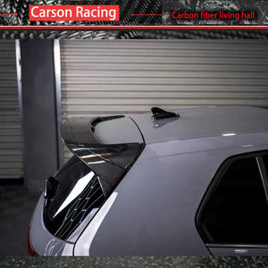 Volkswagen Golf 8 <span class=keywords><strong>GTI</strong></span> Custom Wet <span class=keywords><strong>Carbon</strong></span> <span class=keywords><strong>Fiber</strong></span> CS Style ROOF Spoiler Mk8 R Acabado pulido Car Top - Product Image 5