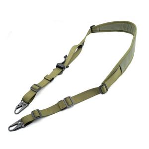 Sangle de fusil réglable rapide avec crochet HK, sangle tactique rembourrée à 2 points, sangle d'épaule tactique, accessoires de chasse - Product Image 5